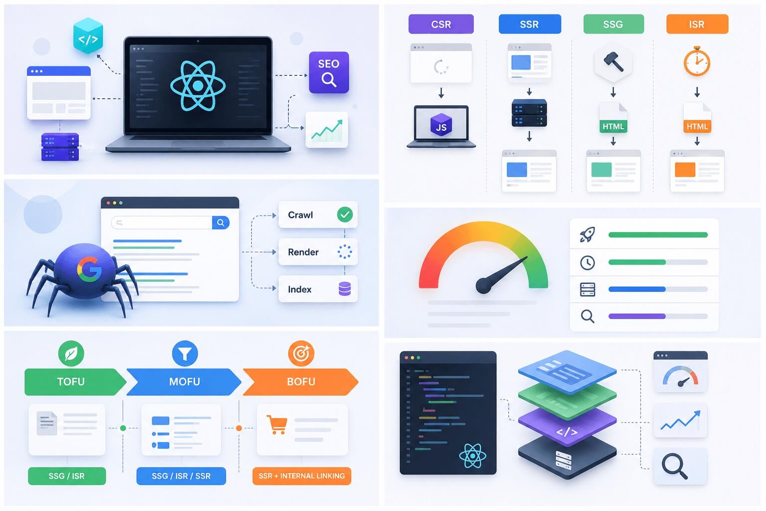 react seo rehberi